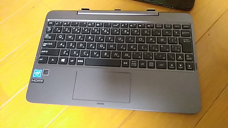 T100HAのキーボード